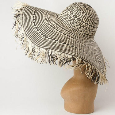 grand chapeau paille deco